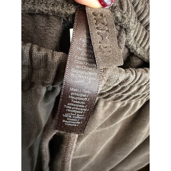 Skims Oversized Straight Leg Jogger Pant Brown Espresso Women's - Picture 10 of 11